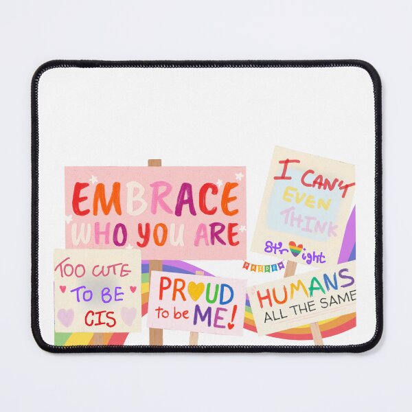 Item preview, Pride month flags, too cute to be cis, proud to be me, i can't even think straight designed and sold by GirlyPop02.