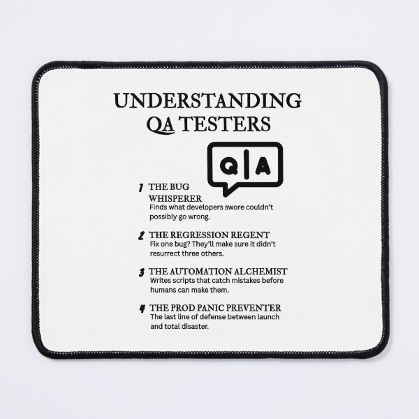 Item preview, Understanding QA Testers – Funny Software Testing Definitions designed and sold by PsyFlow35.
