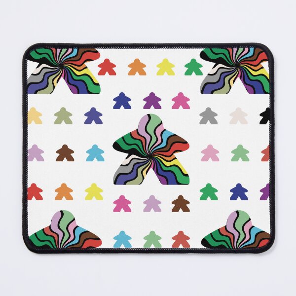 Item preview, Rainbow Meeple designed and sold by Wolagno.