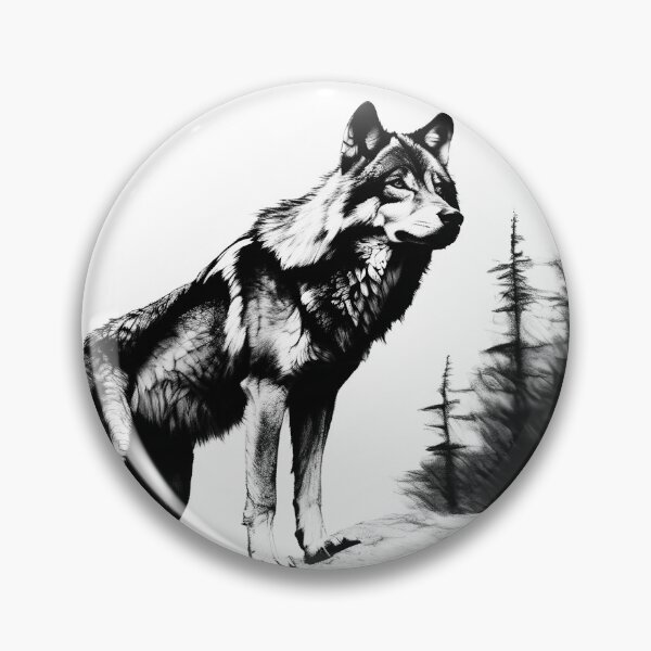 Item preview, Alpha wolf designed and sold by Island Art Studios.