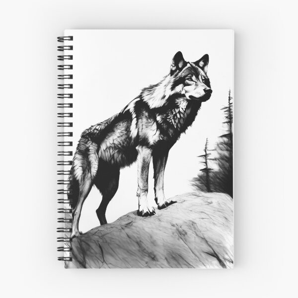 Item preview, Alpha wolf designed and sold by Island Art Studios.