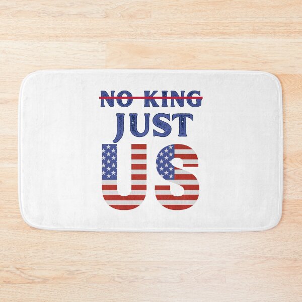 Item preview, No King Just Us: Patriotic Anti-Authoritarian Protest Art designed and sold by elynne9.