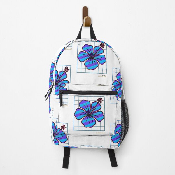 Item preview, Retro Hibiscus Flower – Loading... Summer 1989 Aesthetic Design designed and sold by Shoot-The-Moon.