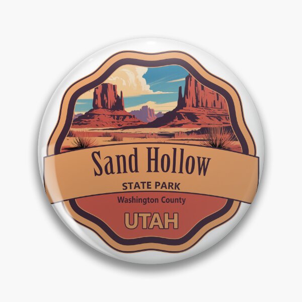 Item preview, Sand Hollow State Park, Washington County, Utah designed and sold by Wanderful-roads.