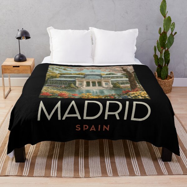 Item preview, A Vintage Travel Art of Madrid - Spain designed and sold by GoodOldVintage.