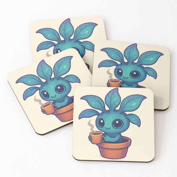 Item preview, Caffeinated Plant Friend designed and sold by fadilow.