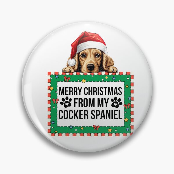 Item preview, Merry Christmas From My Cocker Spaniel designed and sold by TheAnimalZ00.