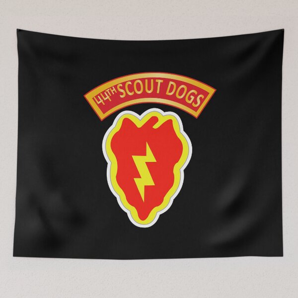 Item preview, Army - 44th Scout Dog Platoon 25th Infantry Div designed and sold by Military Insignia Products.
