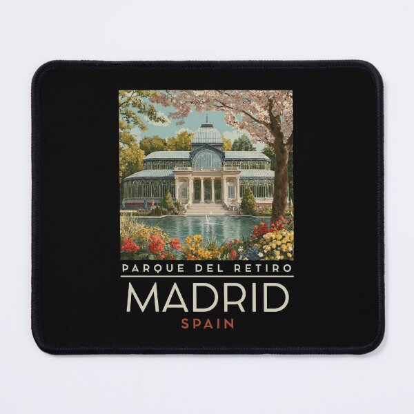 Item preview, A Vintage Travel Art of Madrid - Spain designed and sold by GoodOldVintage.