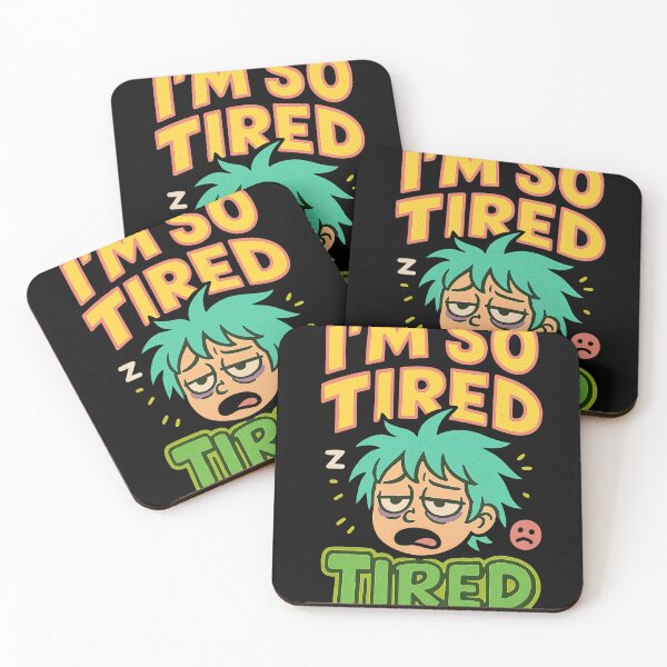 Item preview, I’m So Tired – Lazy Mood Cartoon Tee designed and sold by Little--Core.
