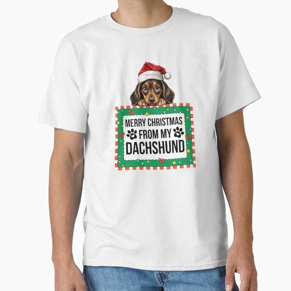 Item preview, Merry Christmas From My Dachshund designed and sold by TheAnimalZ00.