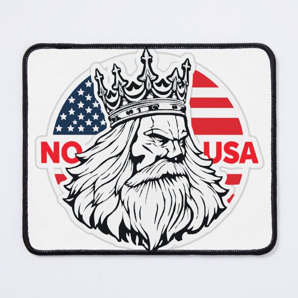 Item preview, No Kings USA designed and sold by BubbleWub_.