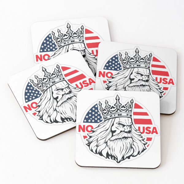 Item preview,  No Kings USA  designed and sold by BubbleWub_.