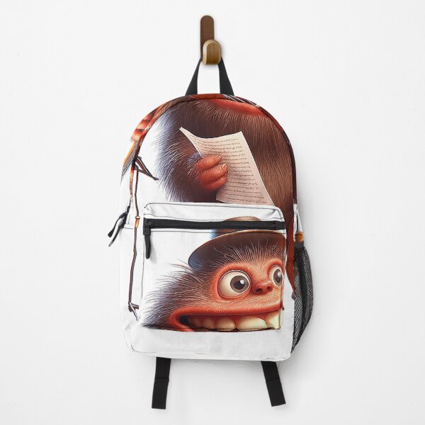 Item preview, Funny Strange Double Bass #02 – Cute Cartoon Music Art designed and sold by MyAceCrafts.