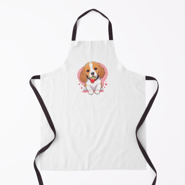 Item preview, Kawaii Beagle Playing with Strawberry designed and sold by TheArtOfChaa.