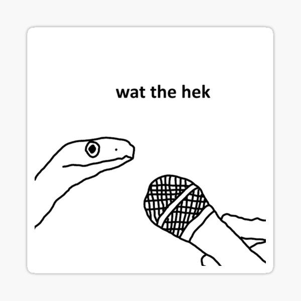 Item preview, wat the hek designed and sold by Meinz.