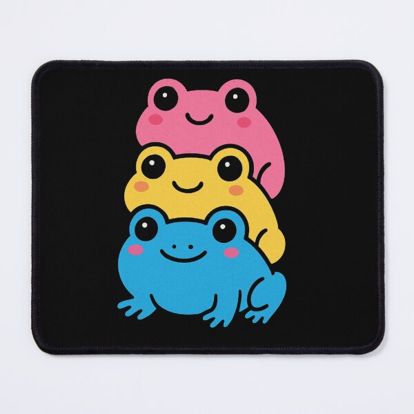 Item preview, Pansexual Pride Frog Stack Cute Cartoon Design designed and sold by haitrieuic96.