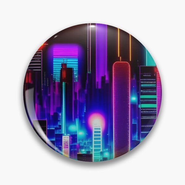 Item preview, Digital  Abstract City Skyline Art Print designed and sold by Esterlane.