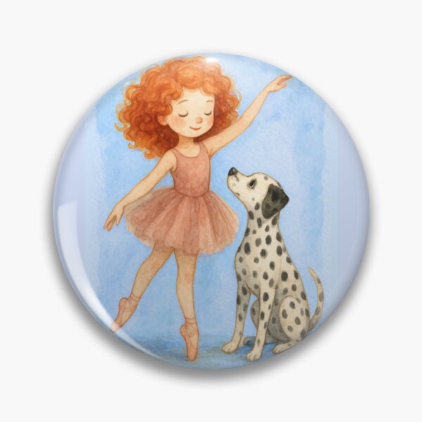 Item preview, Ballerina with her Dalmatian  designed and sold by LostGirl049.