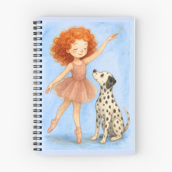 Item preview, Ballerina with her Dalmatian  designed and sold by LostGirl049.