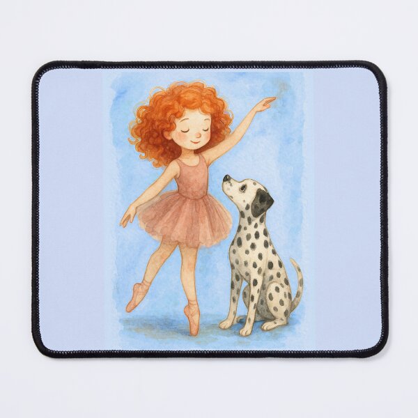 Item preview, Ballerina with her Dalmatian designed and sold by LostGirl049.