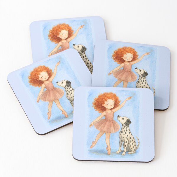 Item preview, Ballerina with her Dalmatian  designed and sold by LostGirl049.