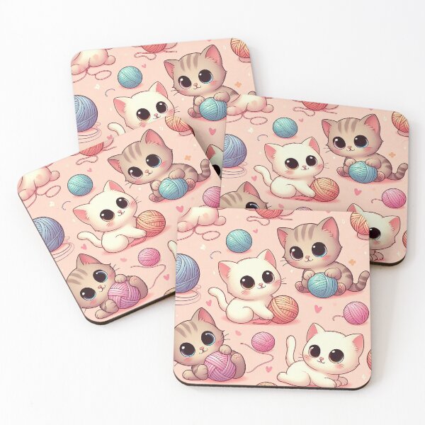 Item preview, Cats and balls of wool designed and sold by Designer667.