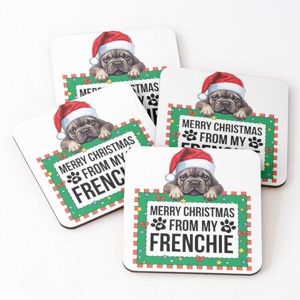 Item preview, Merry Christmas From My Frenchie designed and sold by TheAnimalZ00.