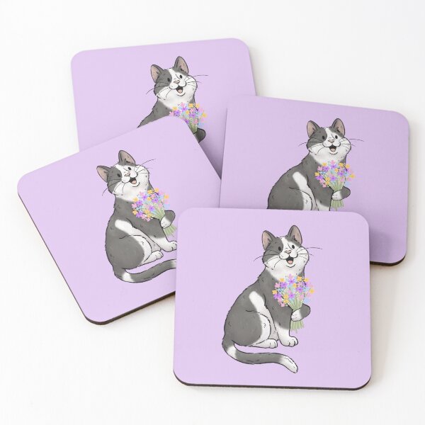 Item preview, Flower Cat designed and sold by sillybadger.