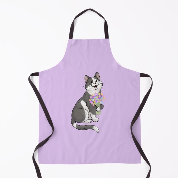 Item preview, Gato flor designed and sold by sillybadger.