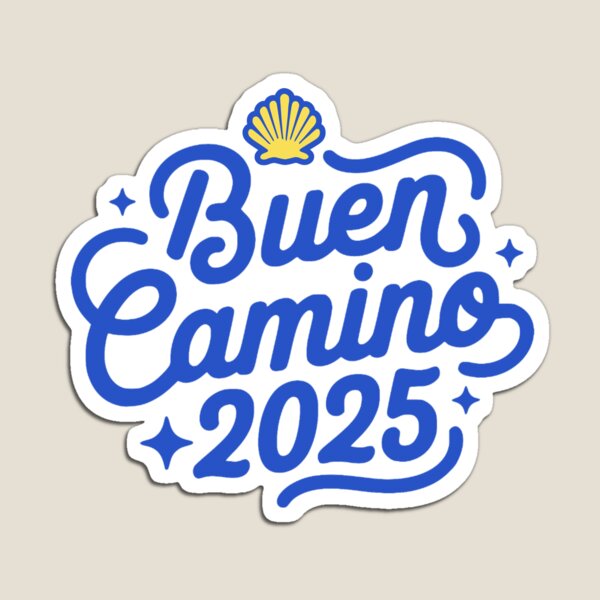Artikel-Vorschau von BUEN CAMINO-CAMINO DE SANTIAGO SPANIEN 2025, Hemd oder Aufkleber, designt und verkauft von designkb.