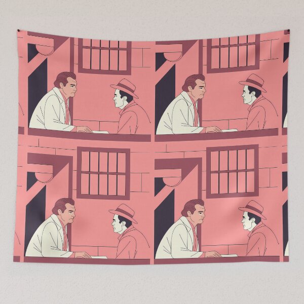 Item preview, Intimate Discussion in Warm Colored Room designed and sold by ART ATTACK ZONE.