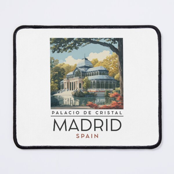 Item preview, A Vintage Travel Art of Madrid - Spain designed and sold by GoodOldVintage.