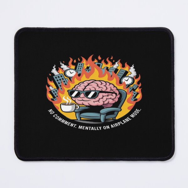 Item preview, No comment.Mentally on Airplane mode designed and sold by quotesdesignss.