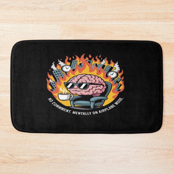 Item preview, No comment.Mentally on Airplane mode designed and sold by quotesdesignss.