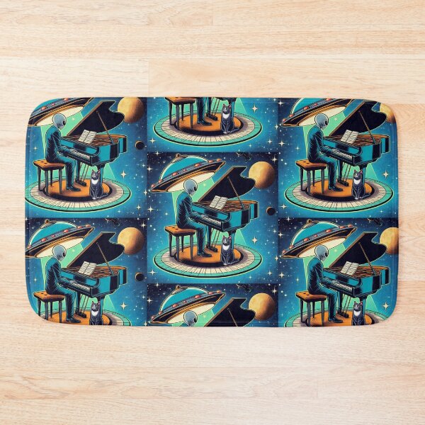 Item preview, Alien and cute cat  designed and sold by Dogandesighn.