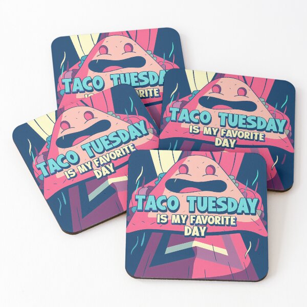 Item preview, Enthusiastic Taco Tuesday Exclamation designed and sold by ART ATTACK ZONE.