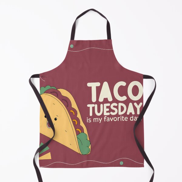 Item preview, Playful Taco Tuesday Favorite Day designed and sold by ART ATTACK ZONE.