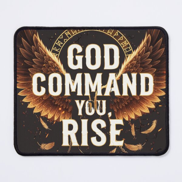 Item preview, Rise Up: God's Command for Demotivated Souls designed and sold by RehanInkDesigns.