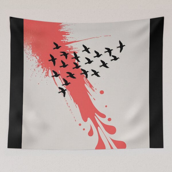Item preview, Flight of Freedom Abstract Birds designed and sold by ShadowAndSlate.