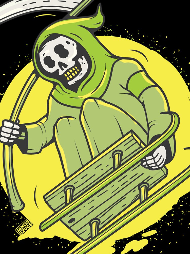 Thumbnail 4 of 4, iPhone Case, Sledge Ride - Stay Rad! designed and sold by spauldingcorps.