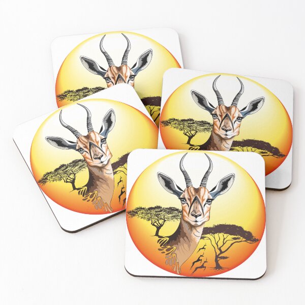 Item preview, Thomson Gazelle Antelope Wild African Animal designed and sold by BluedarkArt.