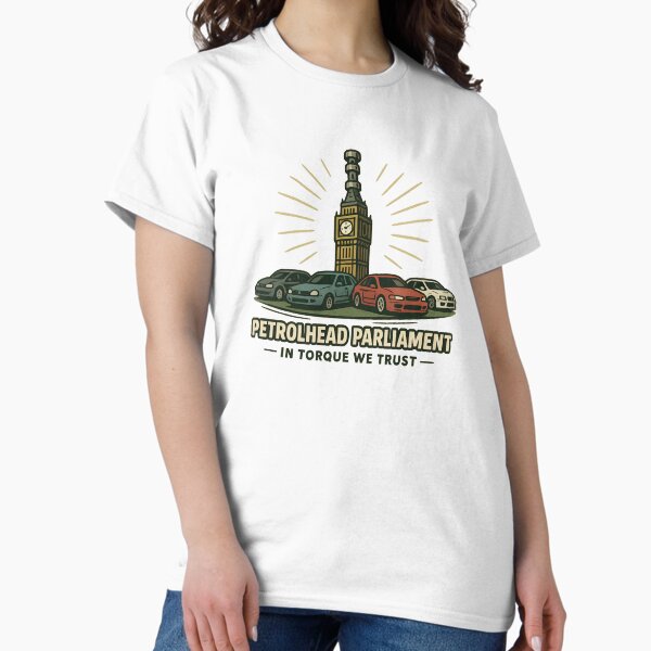 Item preview, Petrolhead Parliament designed and sold by BritShift Apparel.