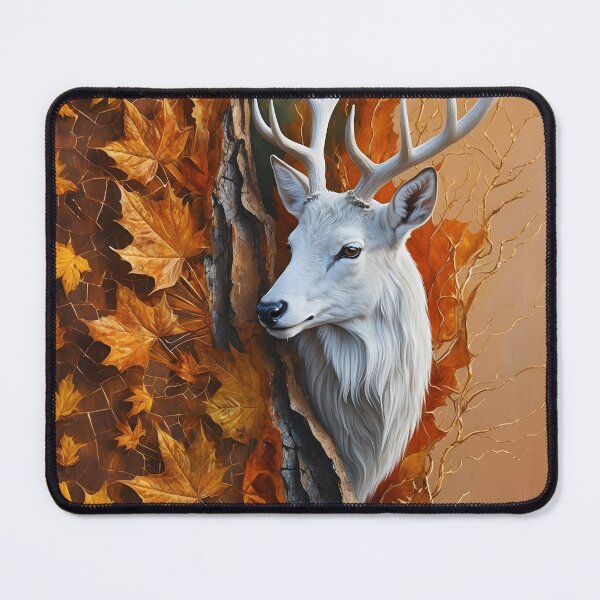 Item preview, Veinbound White Stag – Autumn Splendor & Sacred Silence by LaLi Designs designed and sold by LaLi-Designs.