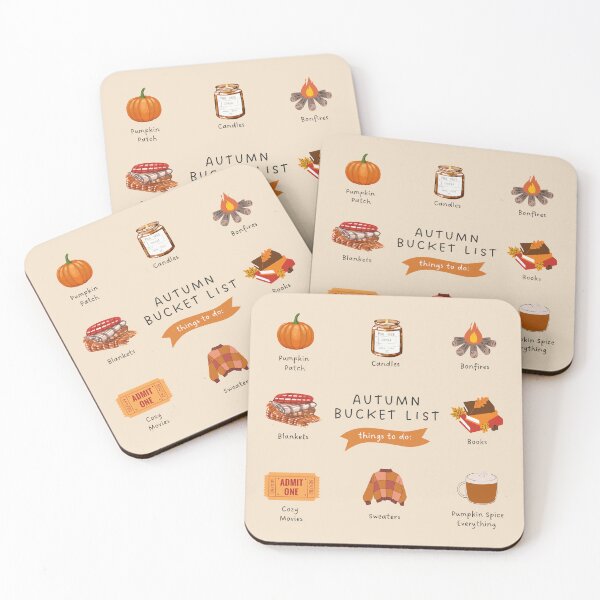 Item preview, Autumn bucket list designed and sold by Richie-Creates.