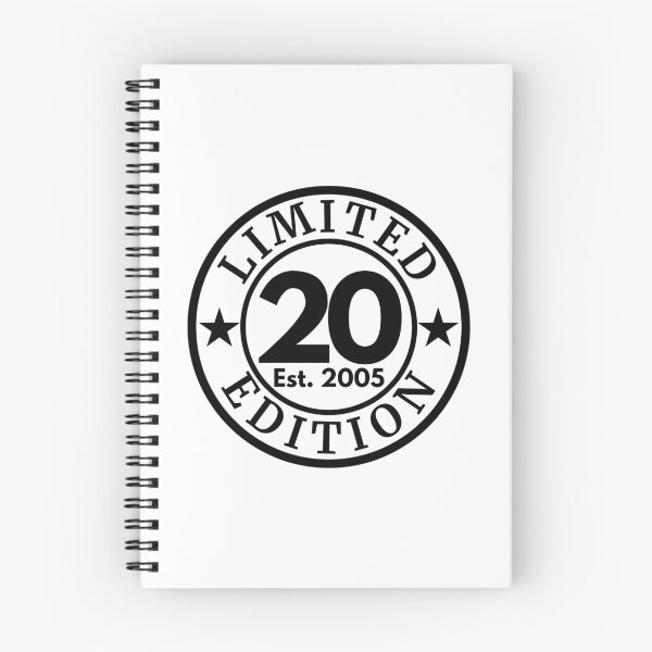 Item preview, Limited 20 Edition 2005 | 20th Birthday Celebration | Vintage 2005 Anniversary Design designed and sold by highflycrafts.