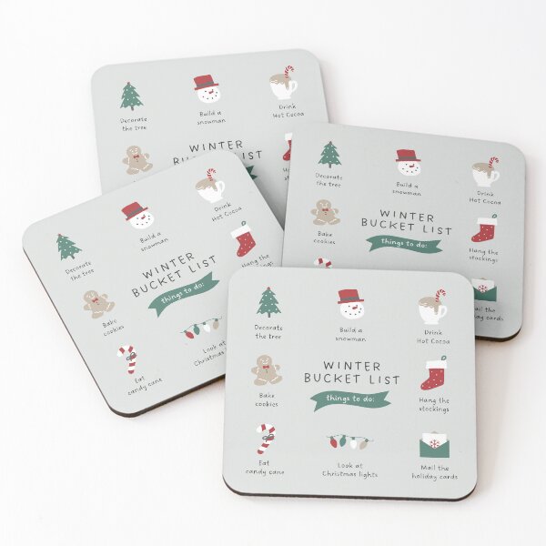 Item preview, Winter bucket list designed and sold by Richie-Creates.