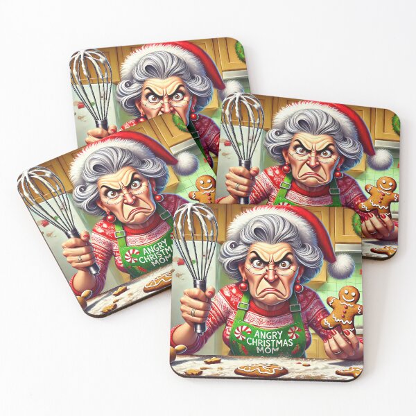 Item preview, Mom is cooking for Christmas streetwear and accessories designed and sold by Angry-Wears.