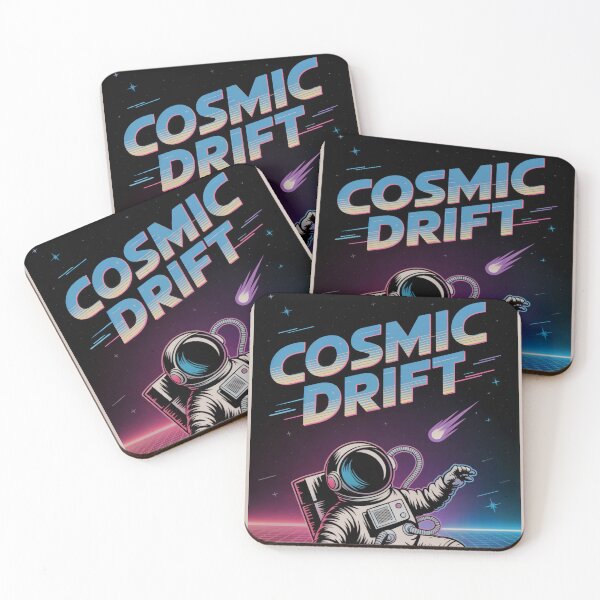 Item preview, Cosmic Drift 80s Astronaut designed and sold by ShadowAndSlate.