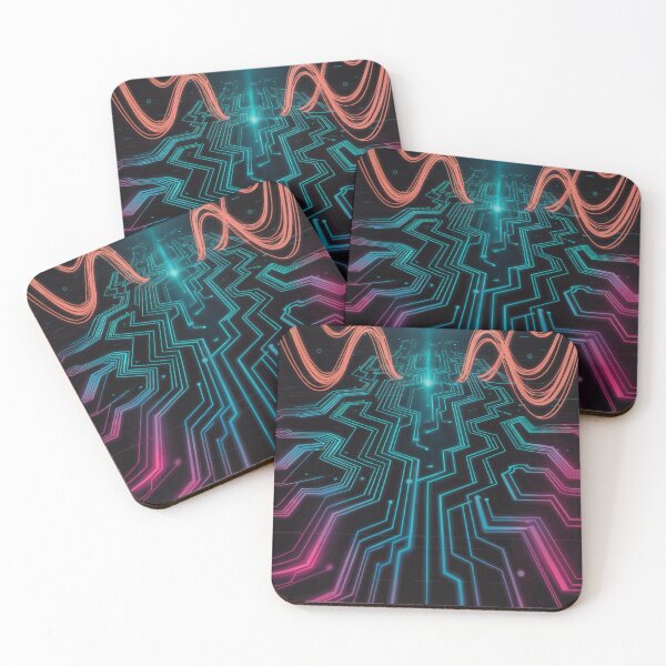 Item preview, Cybernetic Circuitry Digital Flow designed and sold by ShadowAndSlate.